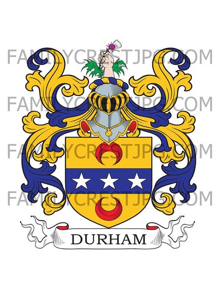 Durham Family Crest