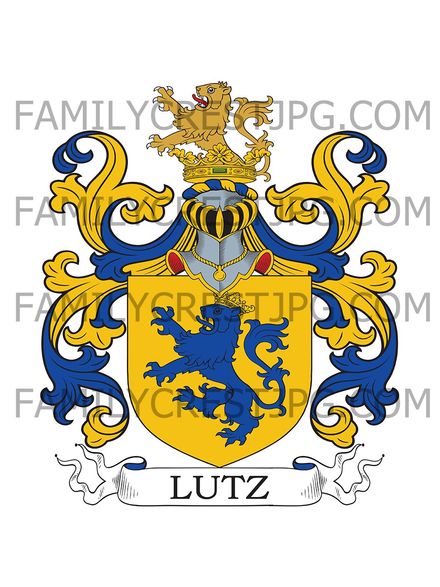 Lutz Family Crest