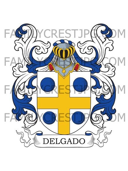 Delgado Family Crest