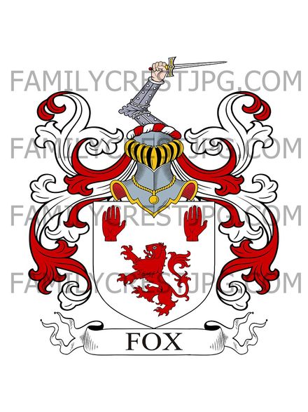 Fox Family Crest