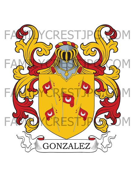 Gonzalez Family Crest