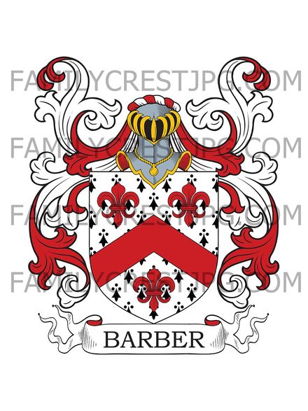 Barber Family Crest
