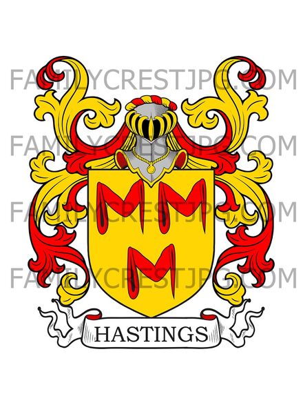 Hastings Family Crest