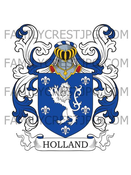 Holland Family Crest
