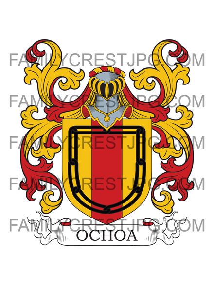 Ochoa Family Crest