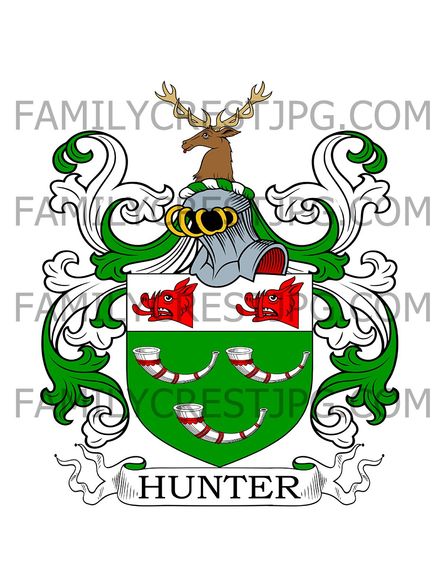 Hunter Family Crest