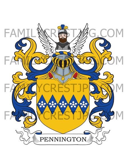 Pennington Family Crest