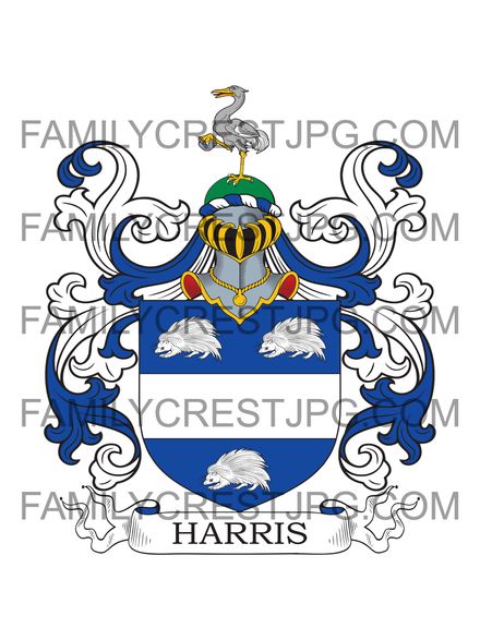 Harris Family Crest - Scotland