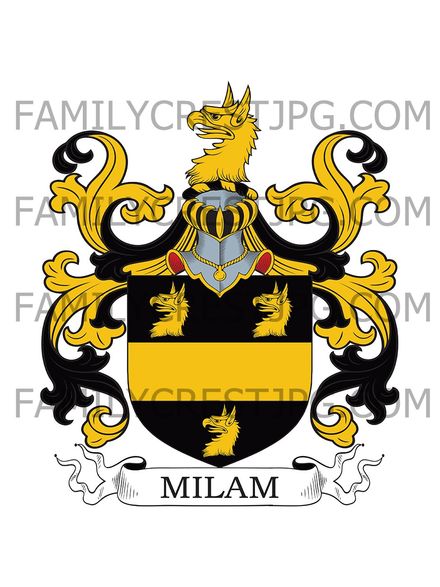 Milam Family Crest