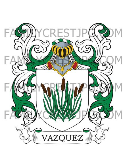 Vazquez Family Crest