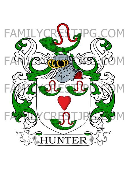 Hunter Family Crest