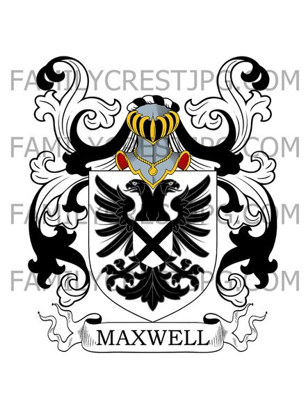 Maxwell Family Crest