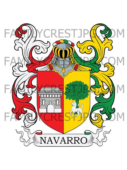 Navarro Family Crest