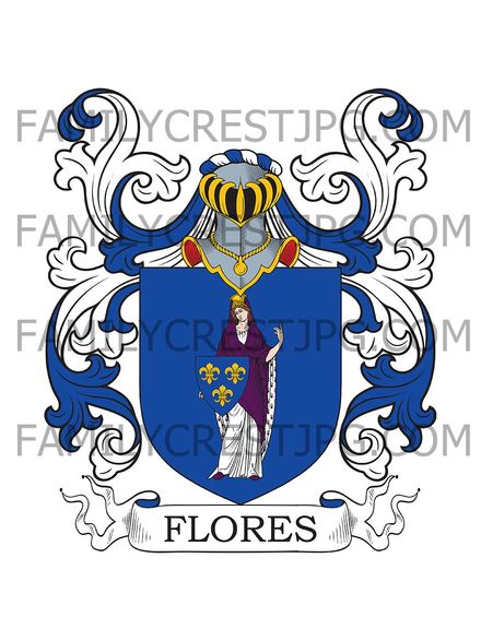 Flores Family Crest