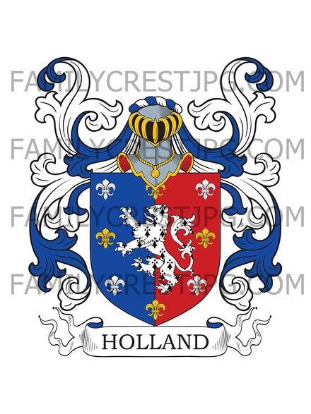 Holland Family Crest