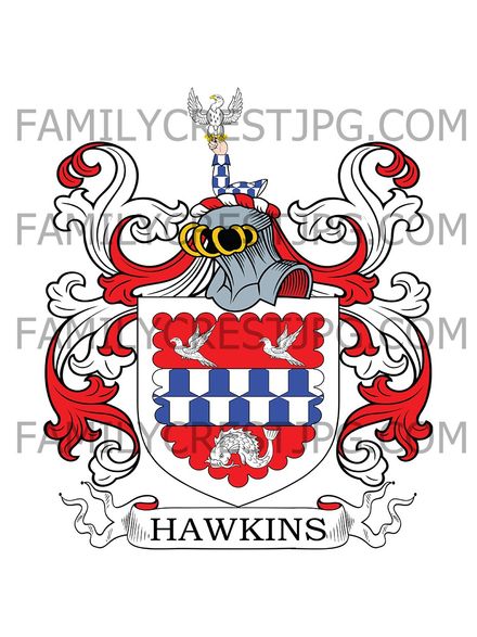 Hawkins Family Crest