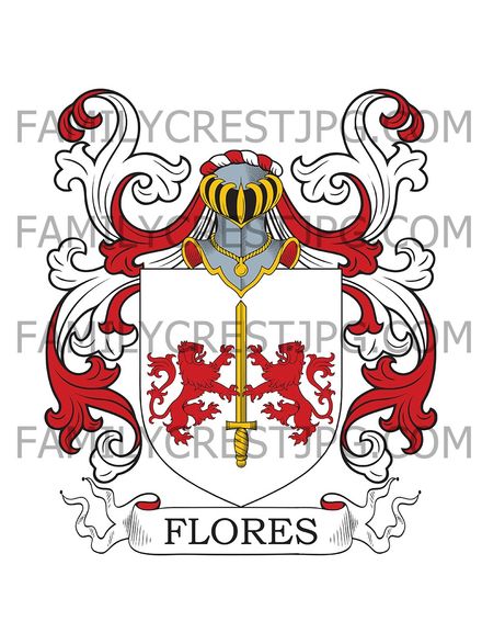 Flores Family Crest