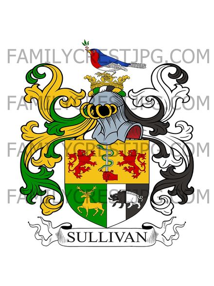 Sullivan Family Crest - Ireland