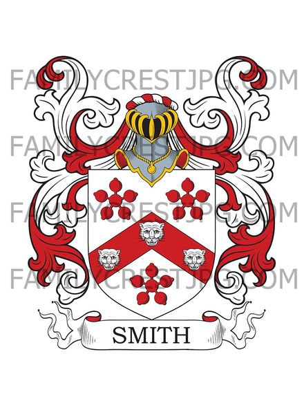 Smith Family Crest - London, England