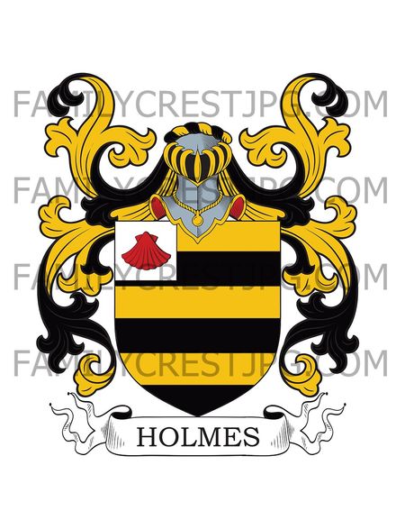Holmes Family Crest
