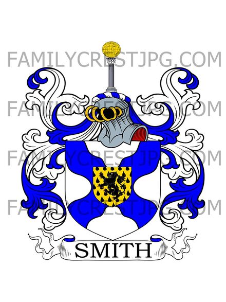 Smith Family Crest - London, England