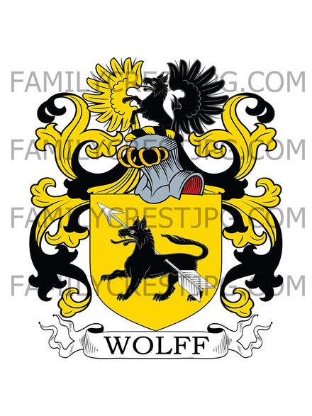 Wolff Family Crest