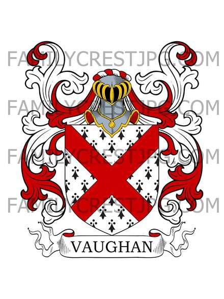 Vaughan Family Crest
