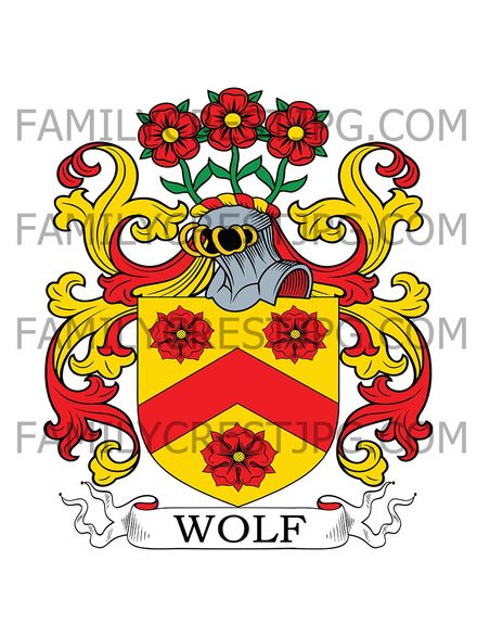 Wolf Family Crest