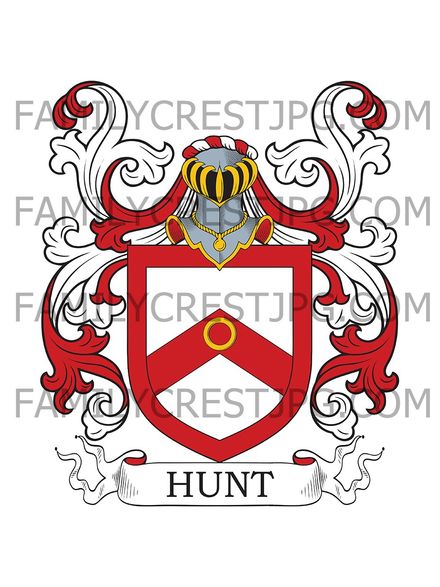 Hunt Family Crest