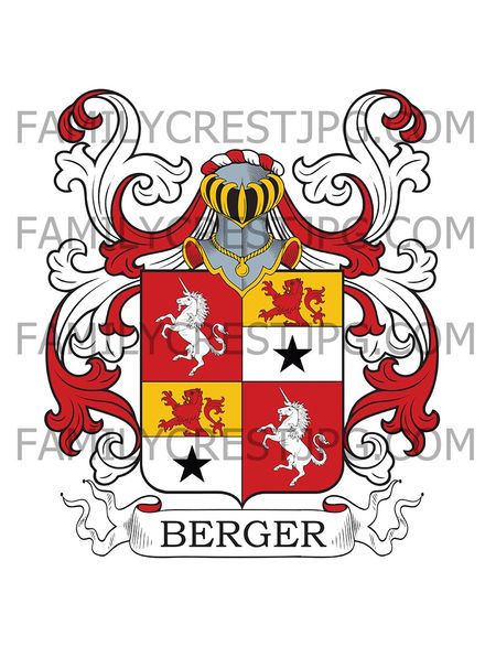 Berger Family Crest