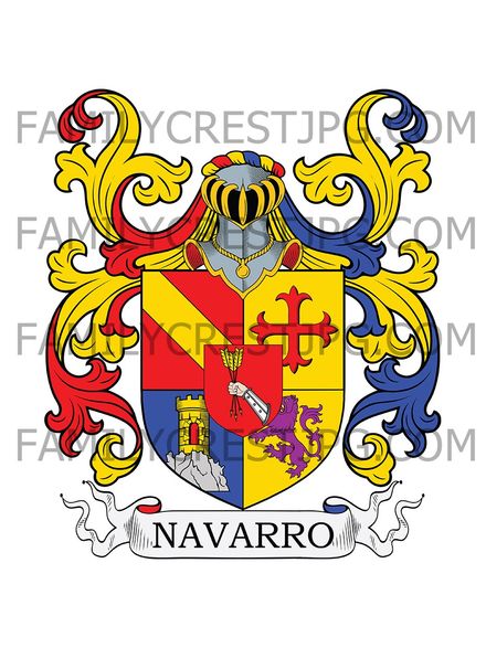 Navarro Family Crest