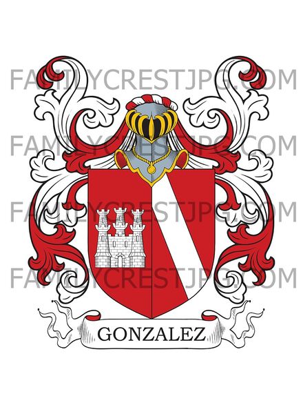 Gonzalez Family Crest
