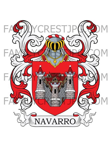 Navarro Family Crest
