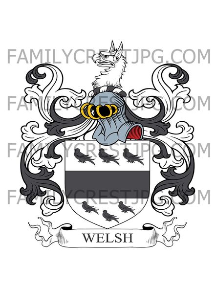 Welsh Family Crest