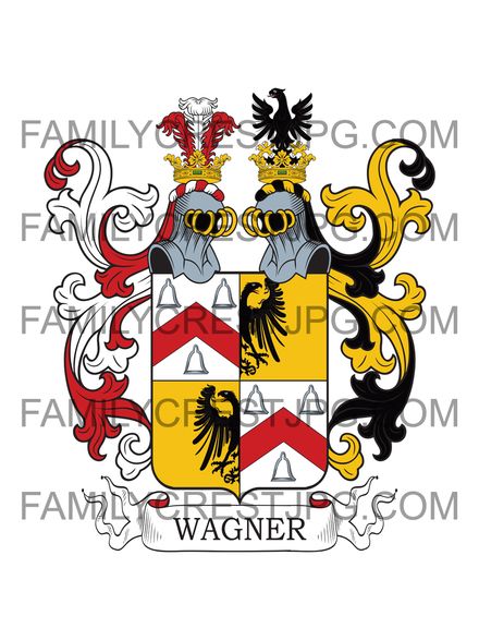 Wagner Family Crest - 1861