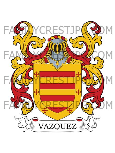 Vazquez Family Crest