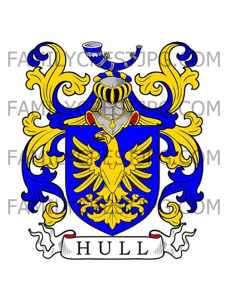 Hull Family Crest