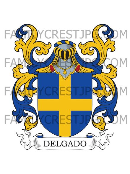 Delgado Family Crest