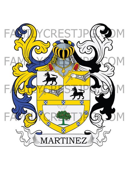 Martinez Family Crest