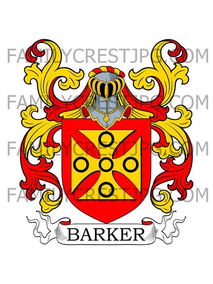 Barker Family Crest