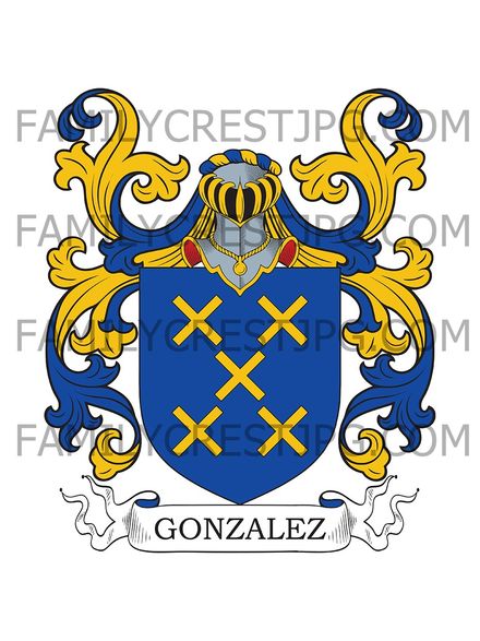 Gonzalez Family Crest
