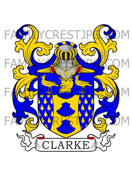 Clarke Family Crest