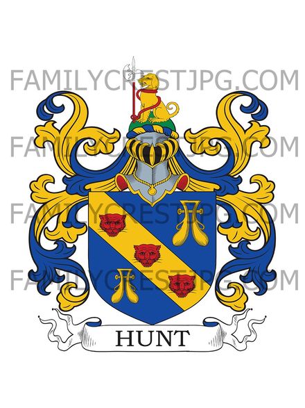 Hunt Family Crest