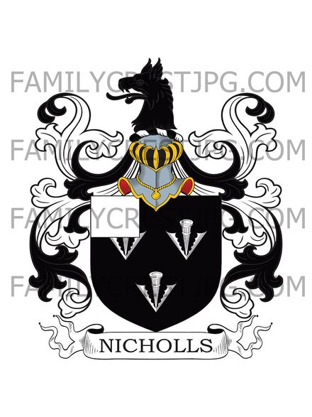 Nicholls Family Crest