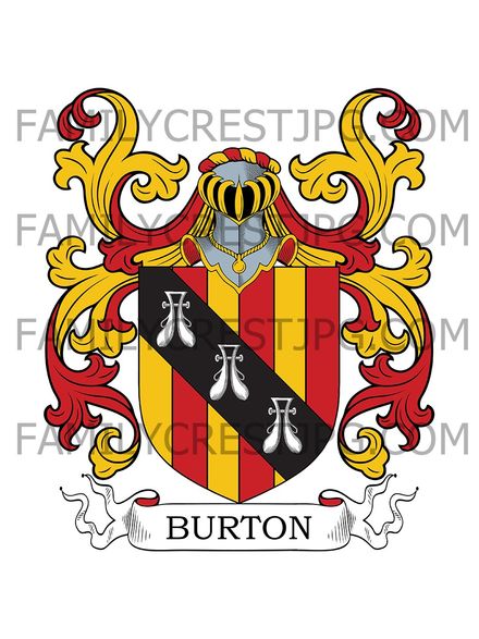 Burton Family Crest
