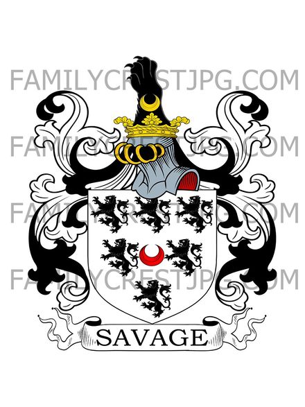 Savage Family Crest