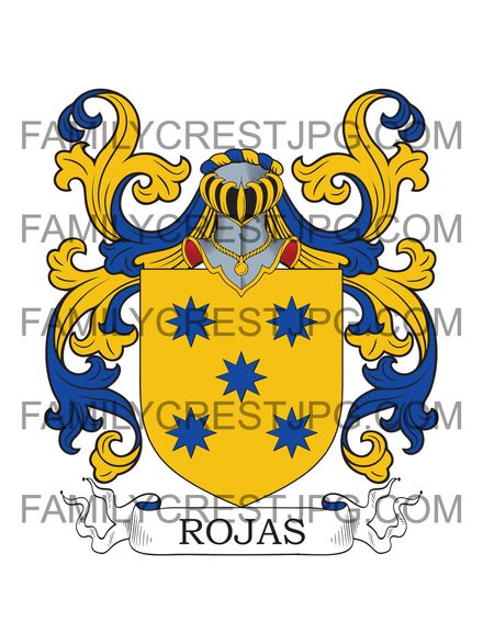 Rojas Family Crest