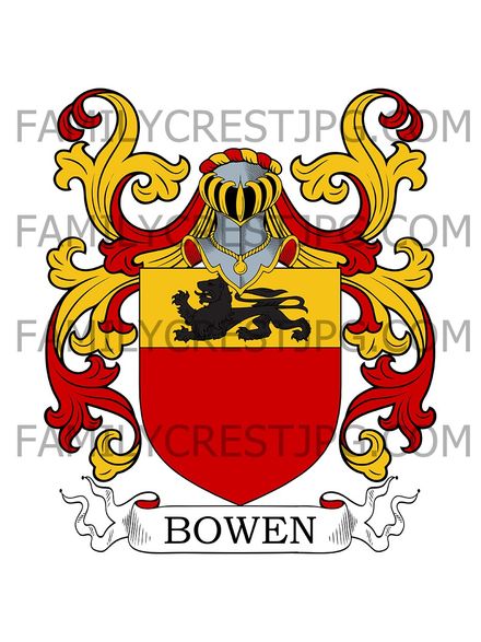 Bowen Family Crest