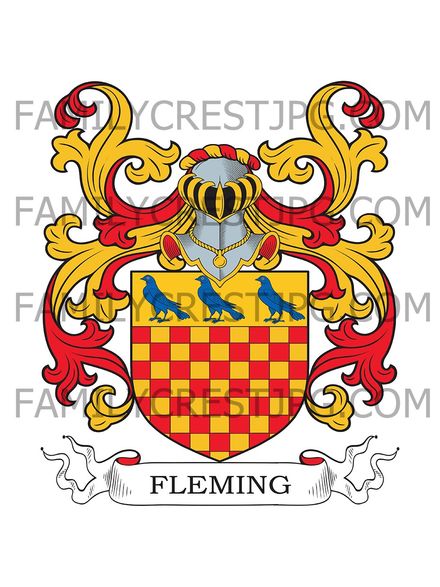 Fleming Family Crest