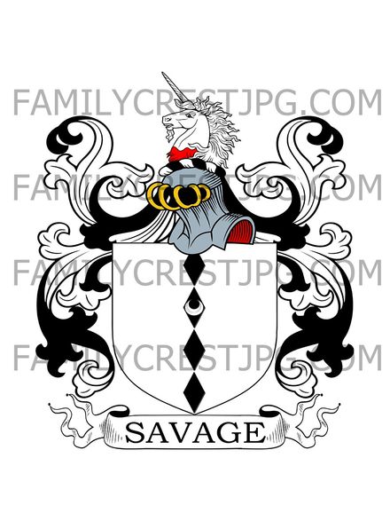 Savage Family Crest